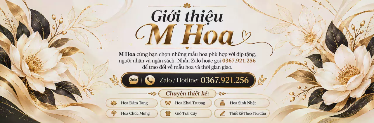 Ảnh bìa Shop hoa tươi Bàu Bàng Bình Dương - Chọn hoa theo câu chuyện của bạn